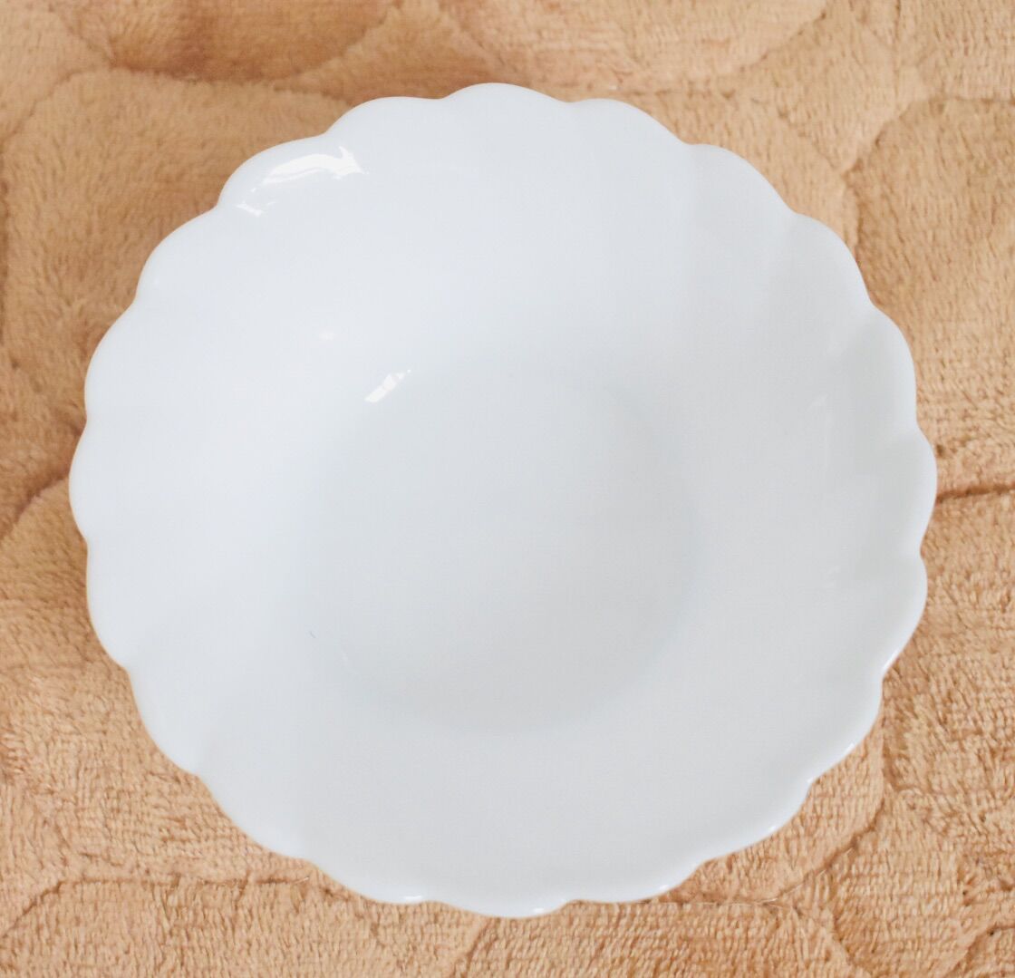 Sứ thuỷ tinh Arcopal, sứ cường lực kháng vỡ, sản xuất tại Pháp - Chén tròn nhỏ dáng hoa 🌷