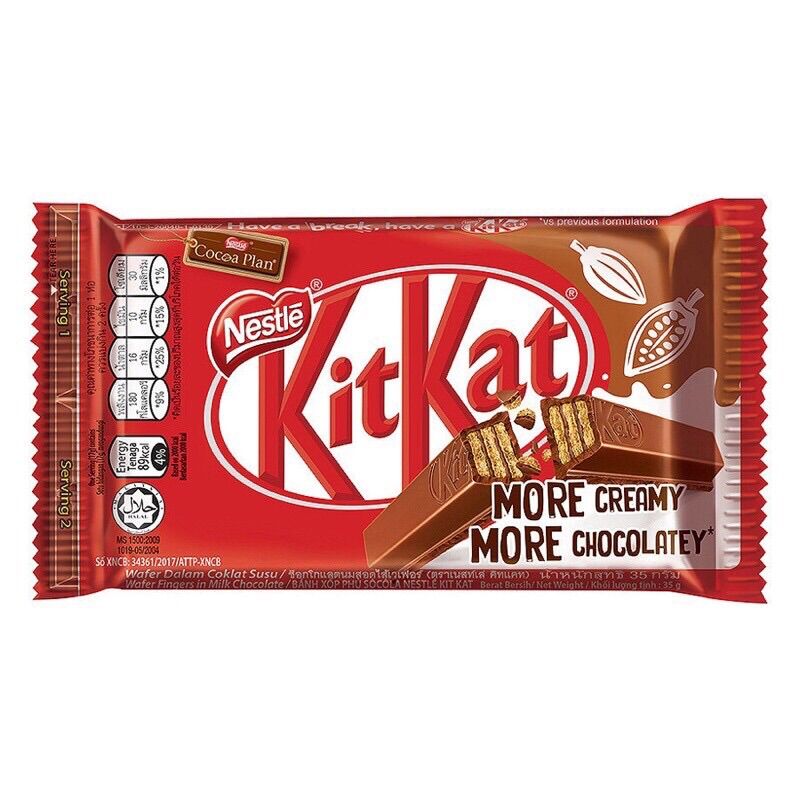 Sô cô la kitkat 4f x 35g