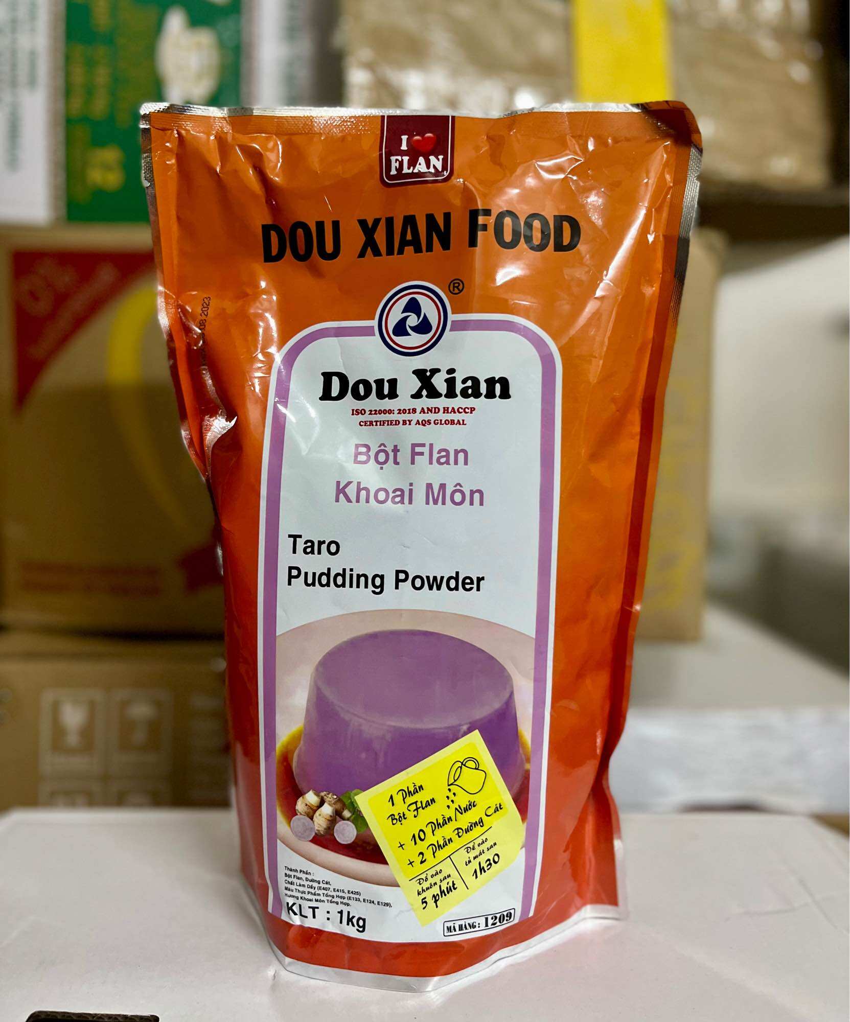 Pudding Khoai Môn gói 1KG