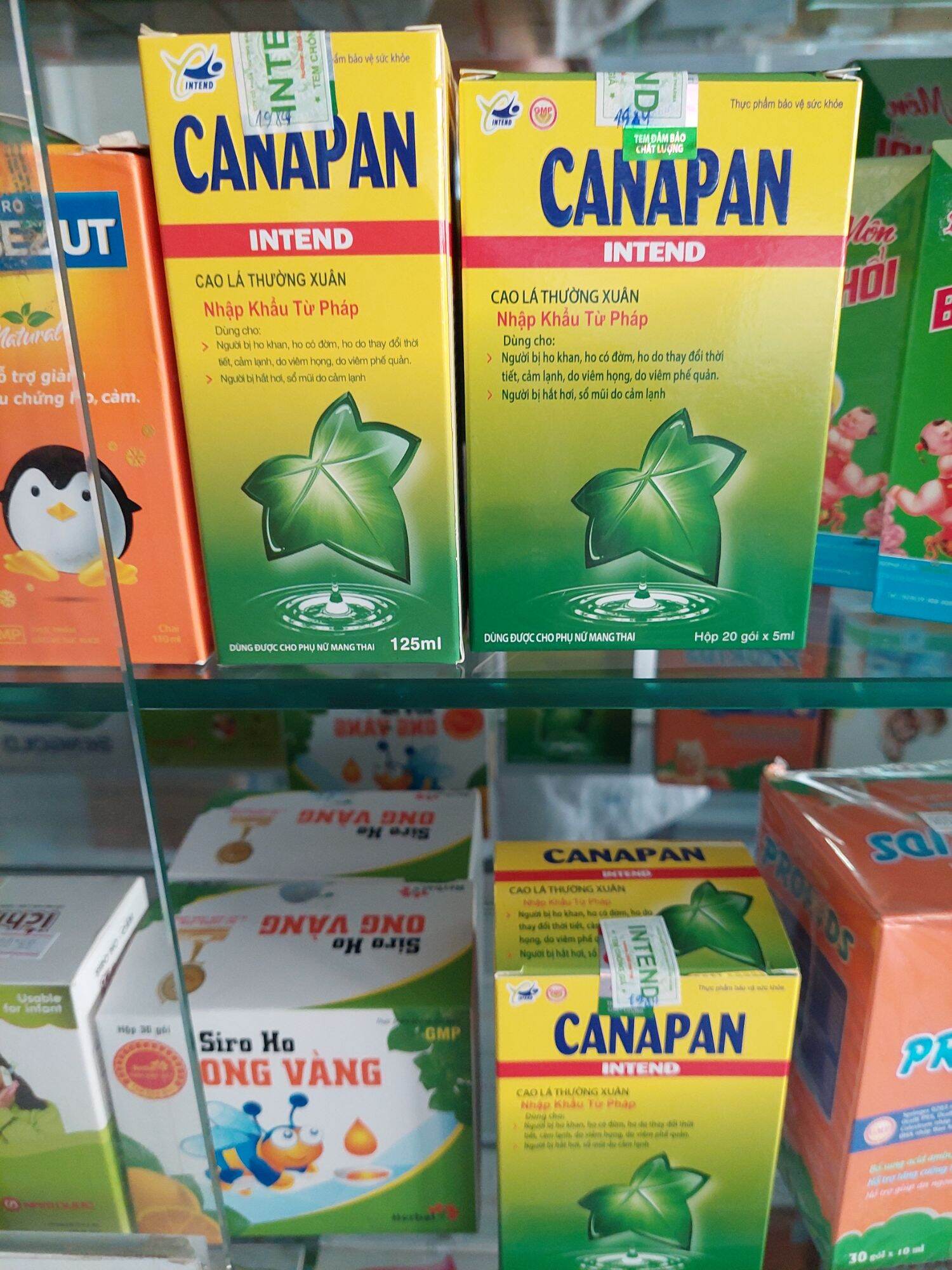 Siro ho Canapan cao lá thường xuân [ thực phẩm bve sức khỏe ]