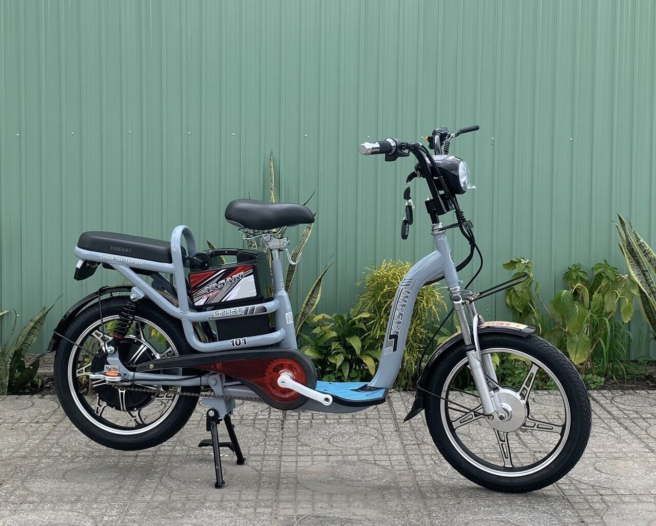 Xe đạp điện Yasaki 101 , bánh xe 18*2.50 (Hàng Oder