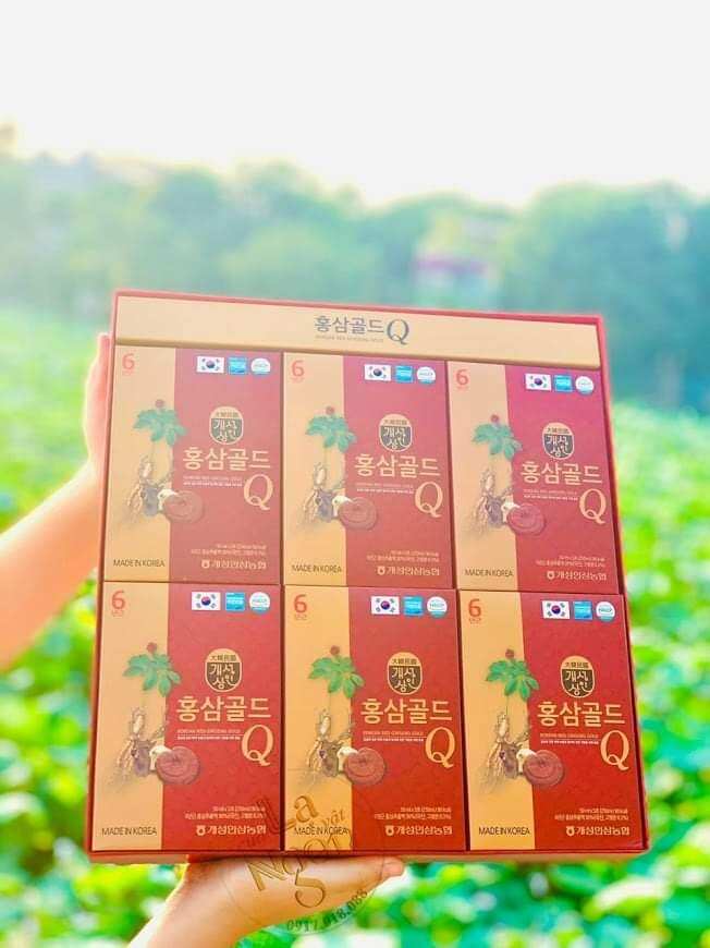 NƯỚC HỒNG SÂM NHUNG HƯƠU LINH CHI HÀN QUỐC