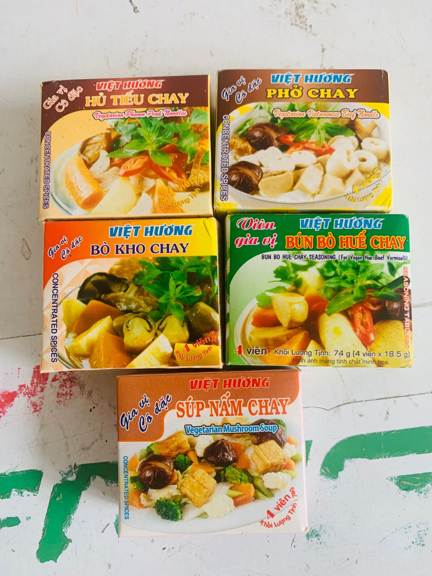 5 viên gia vị / chay tâm phát