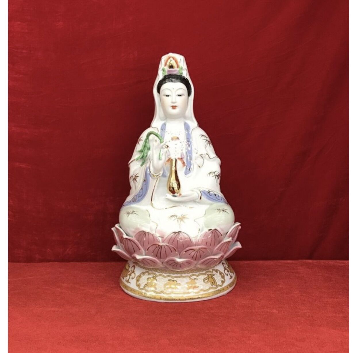 TƯỢNG THỜ MẸ QUAN ÂM TRẮNG SỨ_NHIỀU SIZE