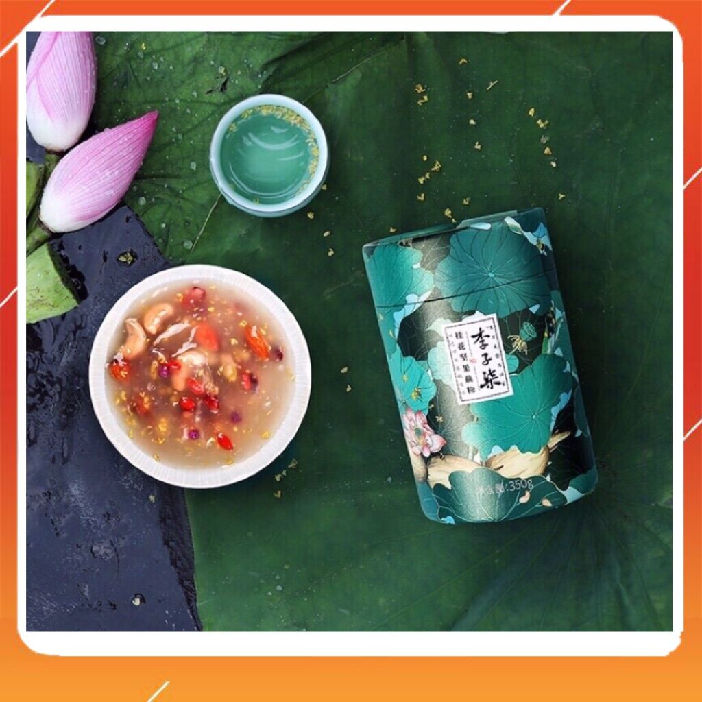 Bột sen dưỡng nhan mix hạt dinh dưỡng Lý Tử Thất, bột sen mix hoa quả giảm cân, đẹp da, ăn kiêng
