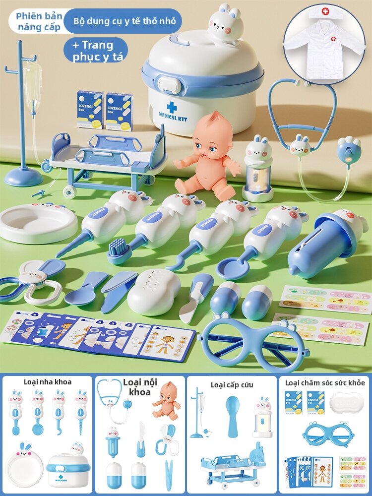 HUANGEN | Bộ Đồ Chơi Bác Sĩ Phát Triển Trí Tuệ cho Bé 1-3 Tuổi