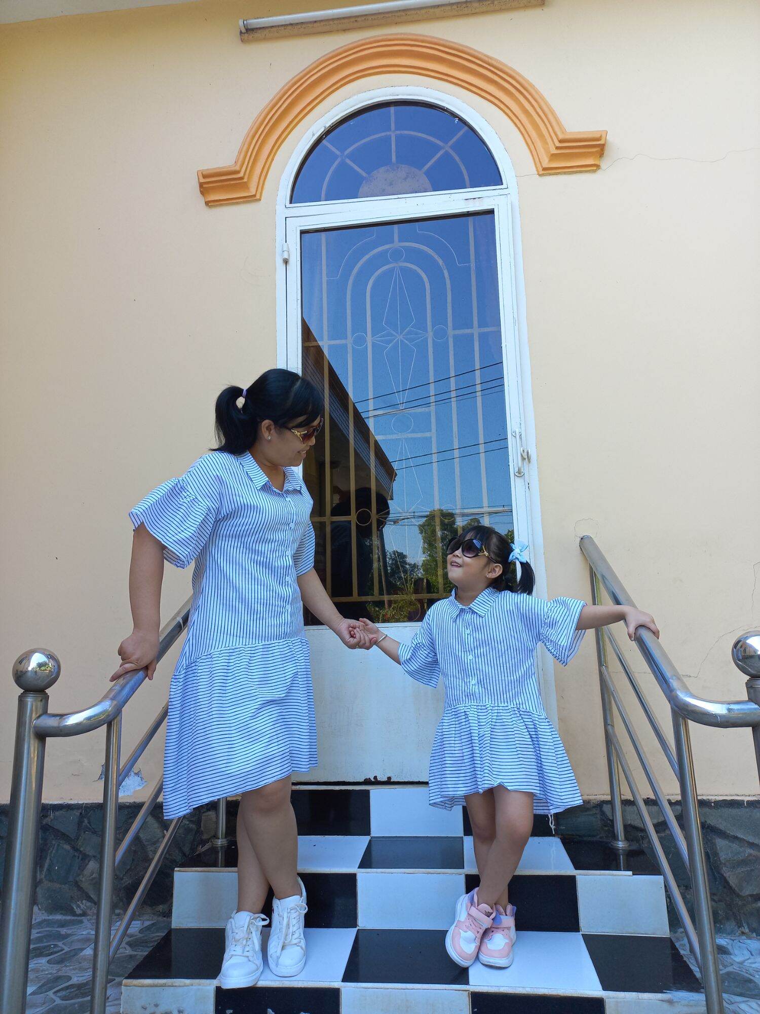 ĐẦM SỌC SOMI BEE BEE KID CUTE