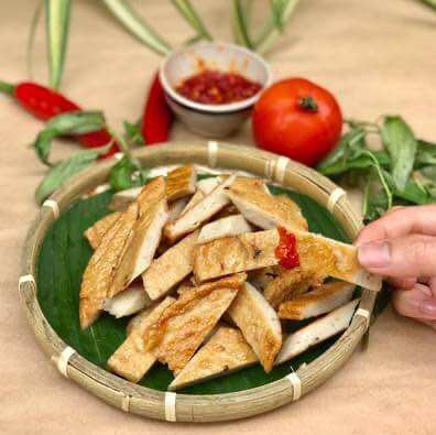 Chả cá chiên Quy Nhơn miếng nhỏ 500gr (Ship hoả tốc HCM) chả cá ngon