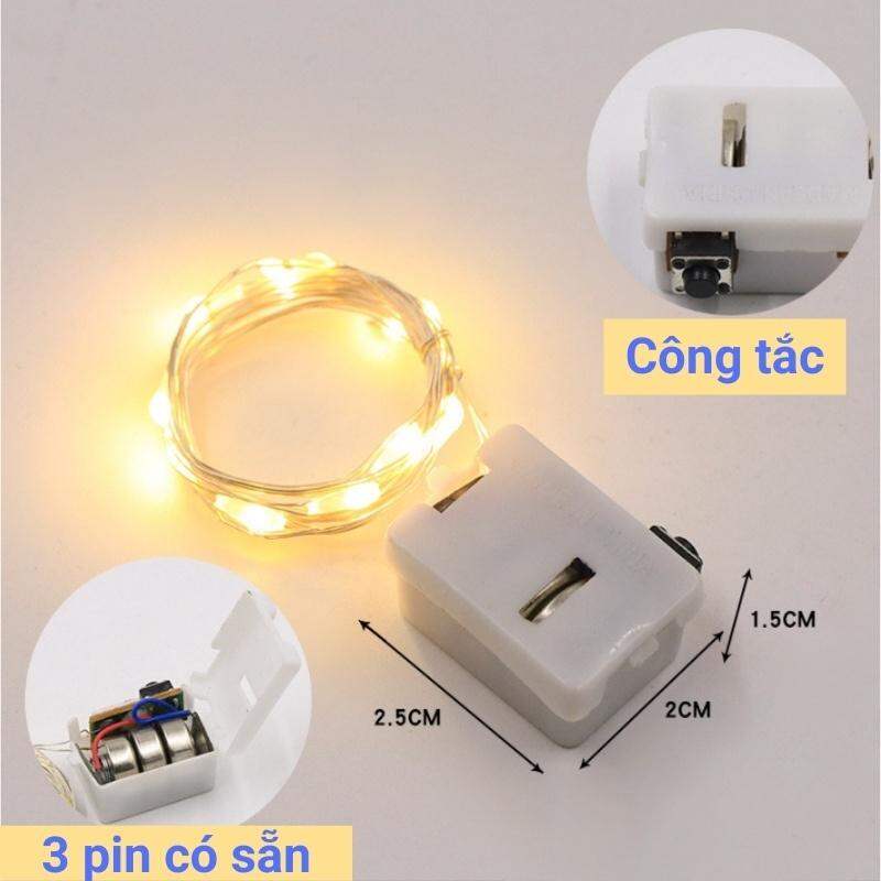 Đèn led gắn bó hoa