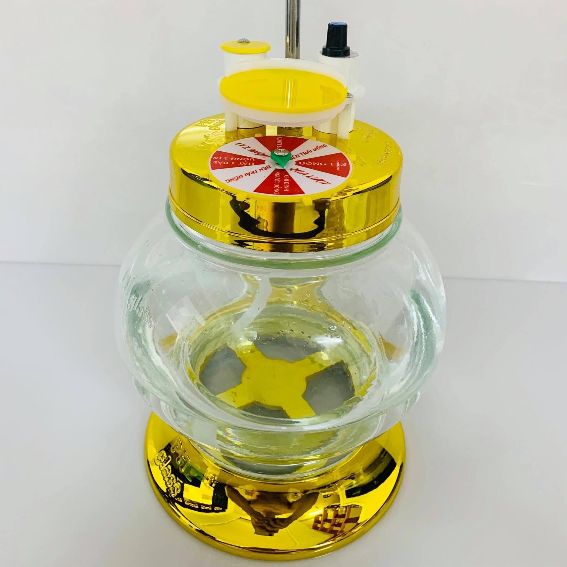 BÌNH RÓT RƯỢU - ẤN NÚT RÓT