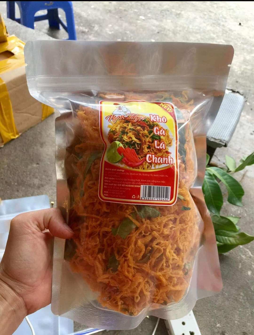 Khô gà lá chanh đặc biệt - Gói 200gr