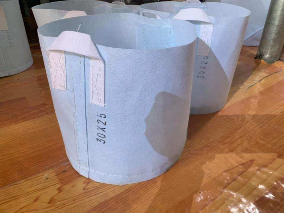 Combo 10 túi vải trồng cây kt 30x25