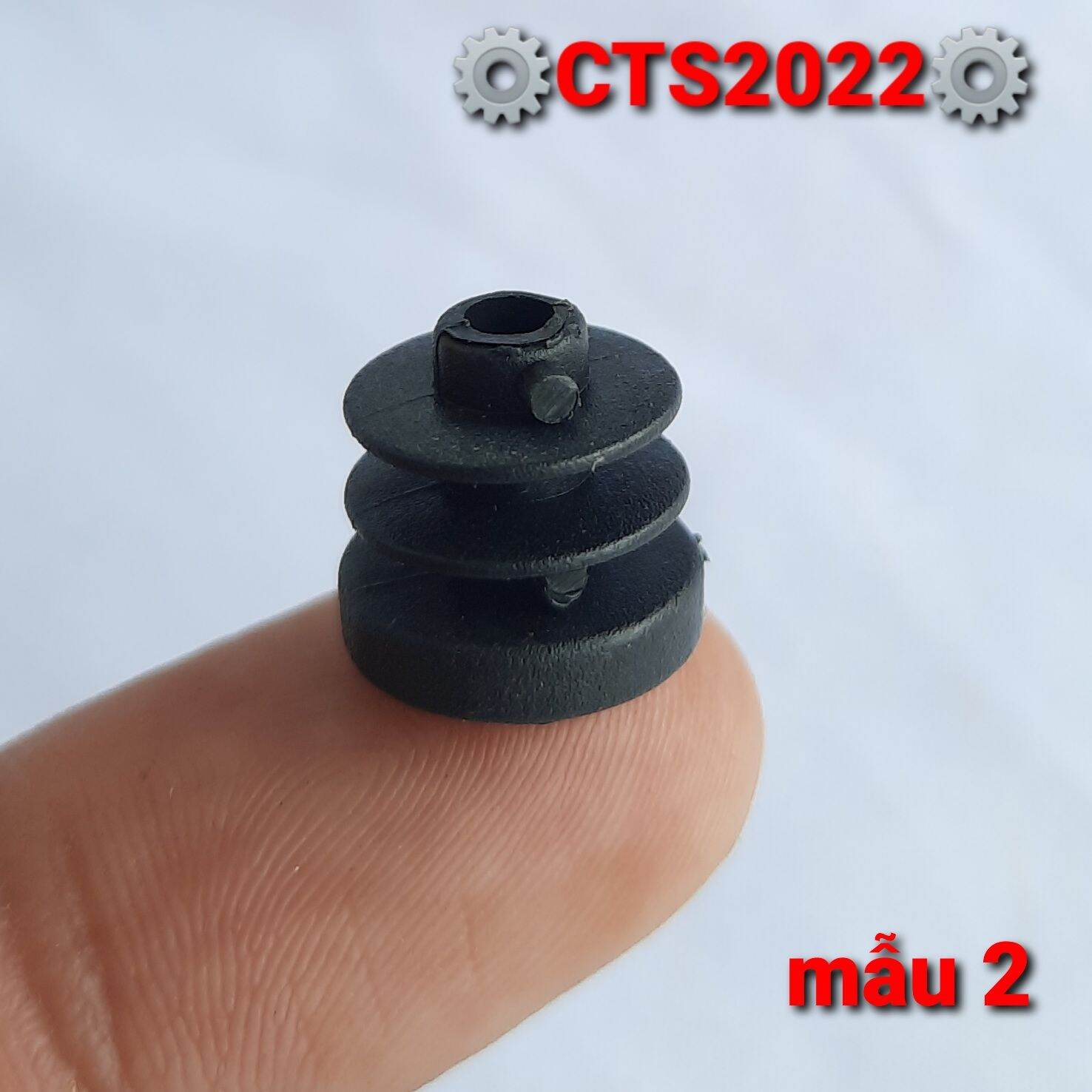 Nút nhựa bịt đầu ống phi 12mm