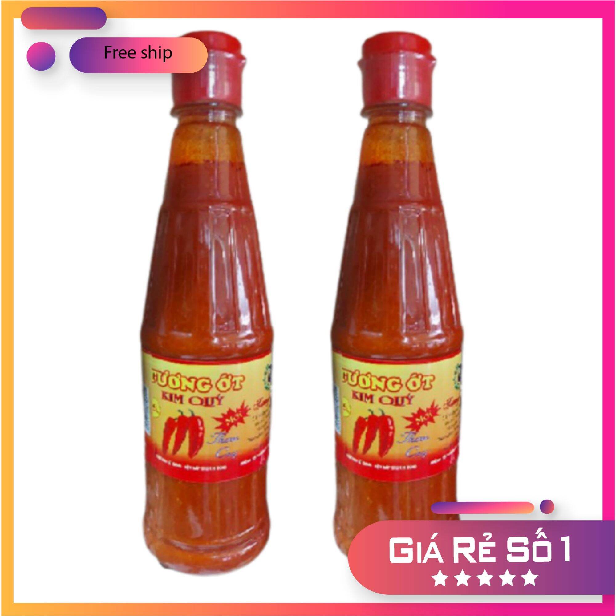 Tương ớt cay ăn phở kim quý chai 500ml