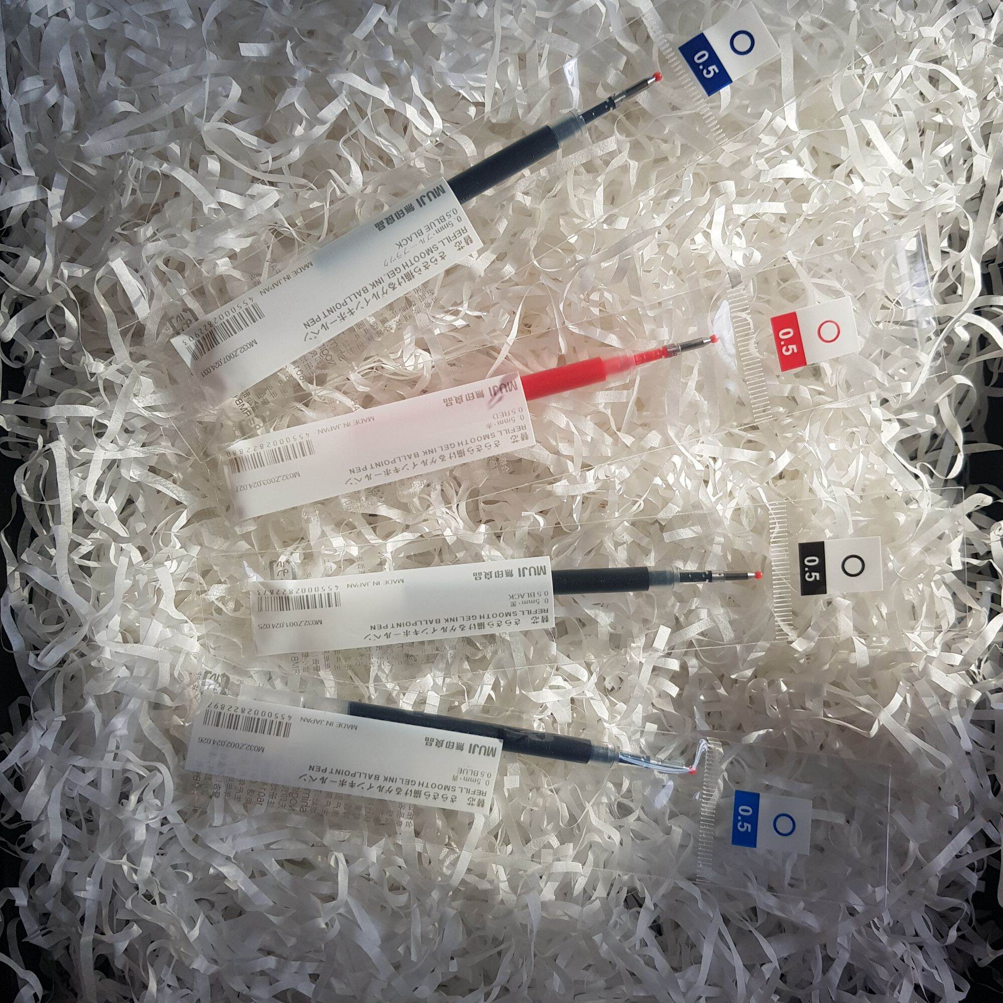 Ngòi bút gel Muji 0.38/0.5mm