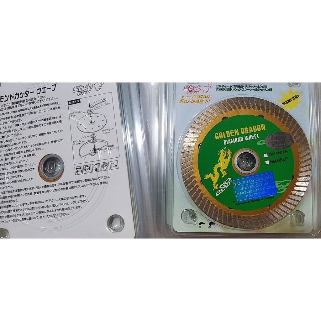 Lưỡi cắt gạch đa năng rồng xanh rồng vàng 110mm 115mm con rồngluoi cat gach da nanglưỡi cắt đá hoa cươngluoi cat da hoa cuong 115mmlưỡi cắt gạch đálưỡi cắt bê tôngbe tonglưỡi cắt đá graphiteluoi cat gach da