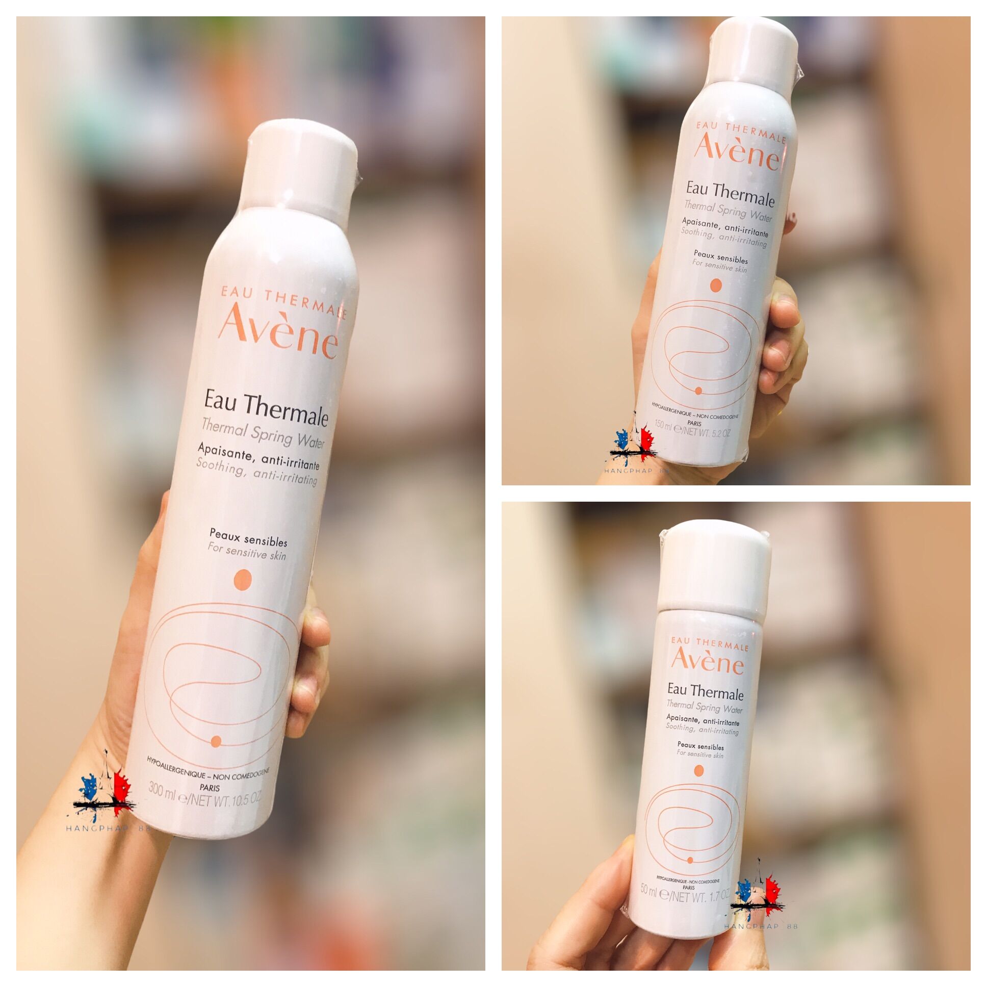 Xịt khoáng Avene nội địa Pháp 50/150&300ml