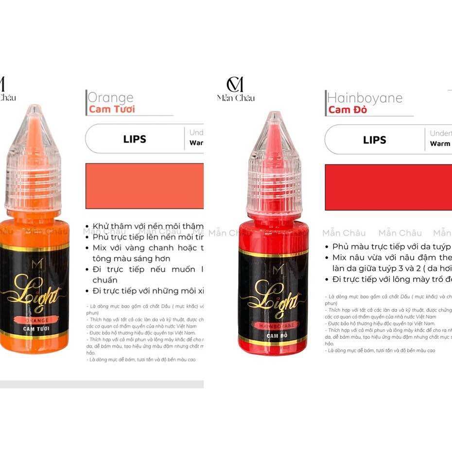 [CHÍNH HÃNG] Mực Light mini 3,3ml/ Fullsize 10ml