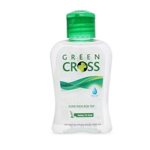 Nước rửa tay khô Green Cross gel 250ml hương trà xanh cao cấp