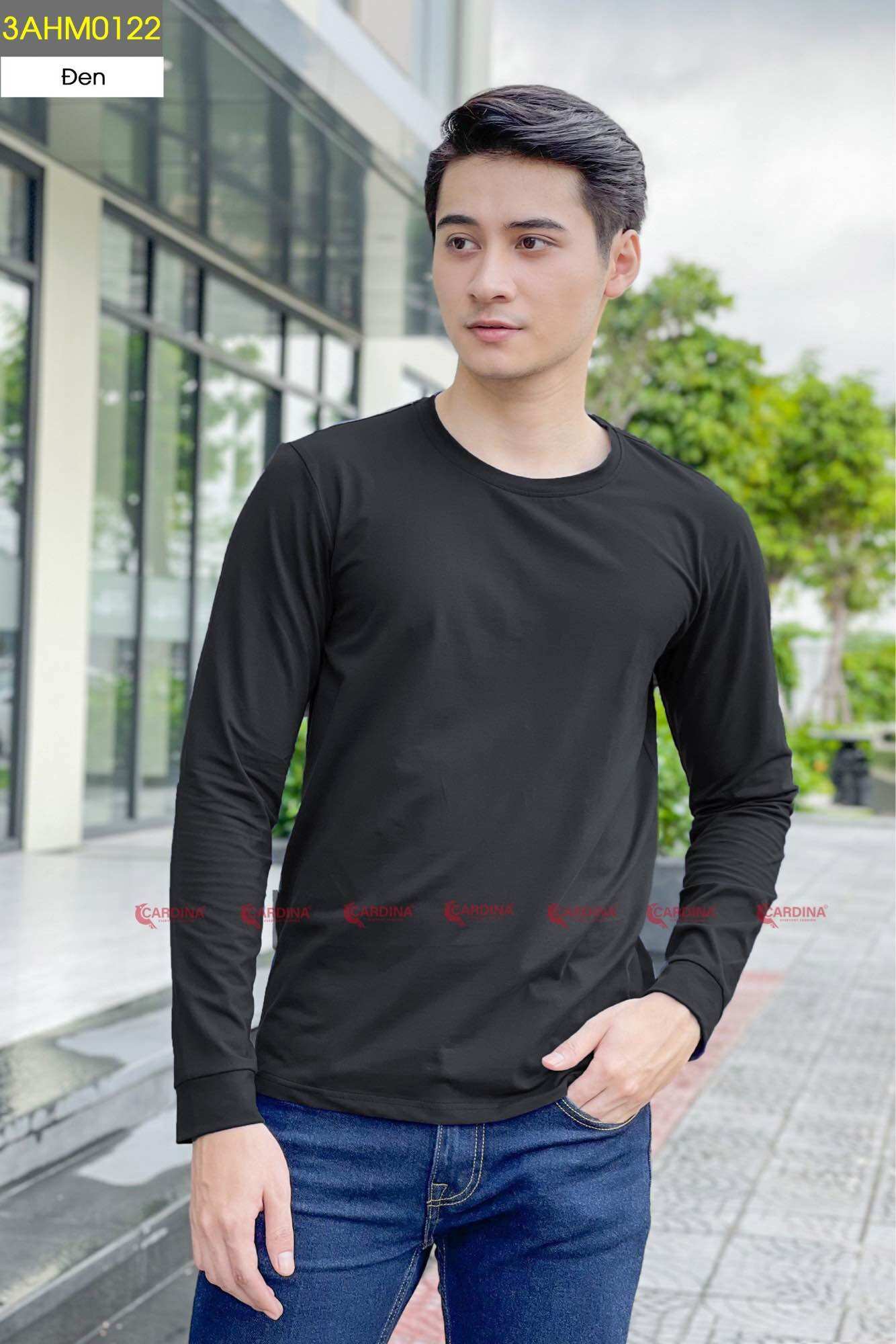 Áo giữ nhiệt nam CARDINA cao cấp co giãn 4 chiều