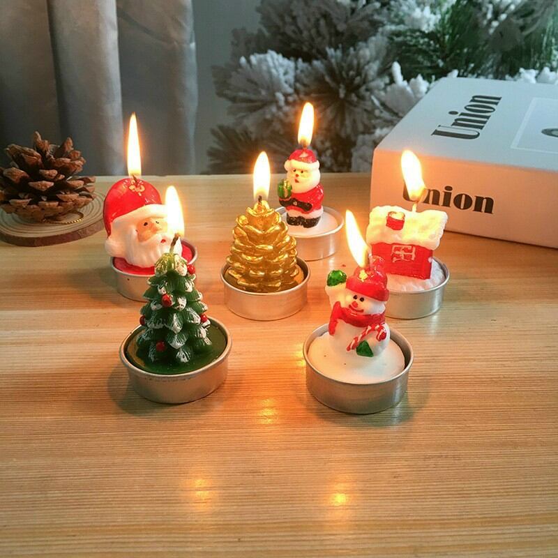 sét 3 Đèn cầy( nến) Noel mẫu cực xinh - Leicashop