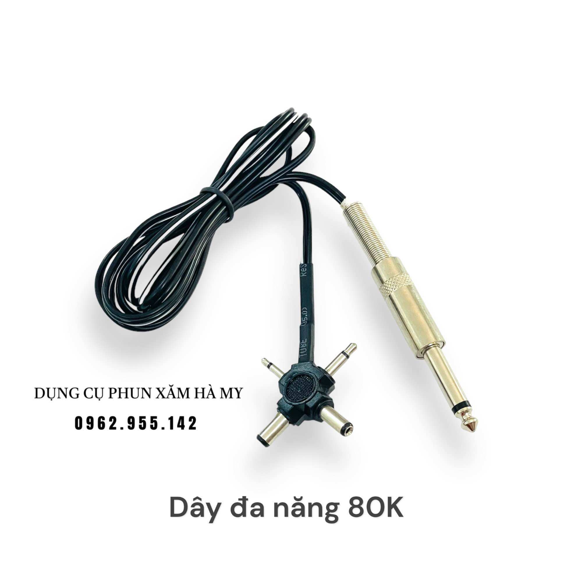 Dây nguồn đa năng cho máy phun xăm