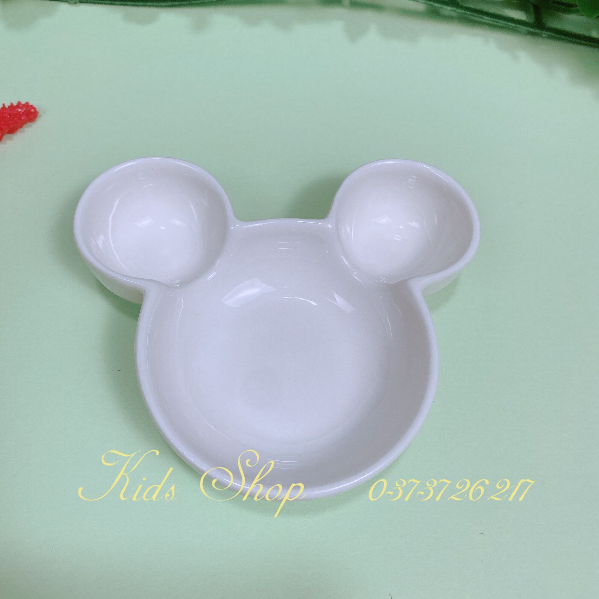 Chén bát ăn dặm cho bé,chén ăn dặm kiểu nhật màu trắng nhiều hình thù
