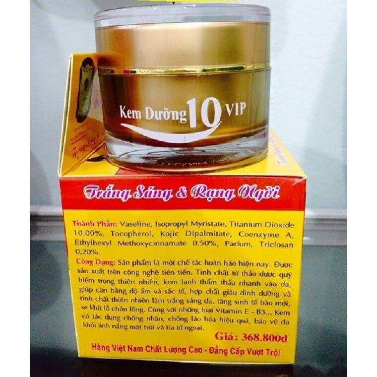 KEM DƯỠNG DA HỒNG SÂM VIP 10