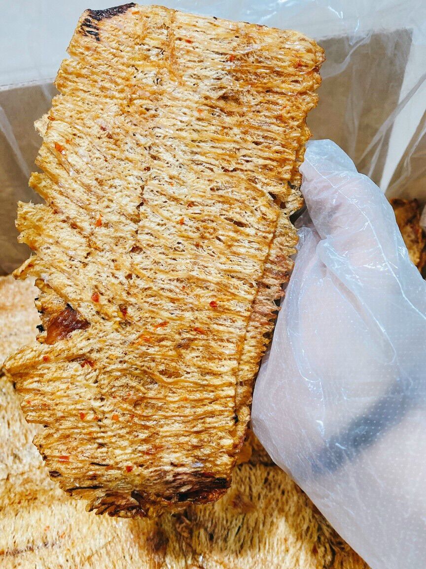 200g Mực cán tẩm ớt vị cay cay siêu ngon