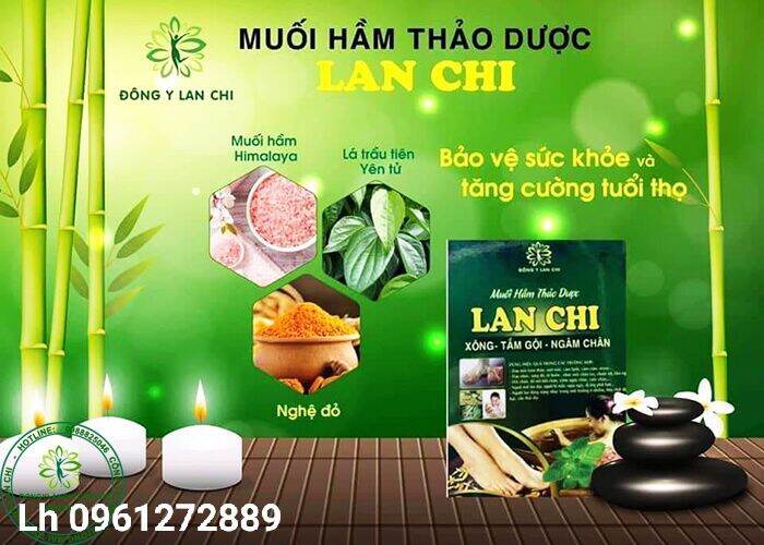 Muối hầm thảo mộc gia truyền lan chi