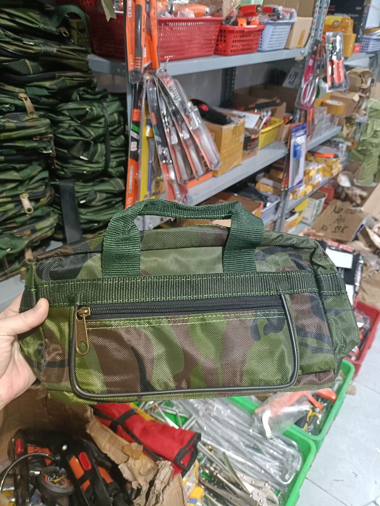 [Giá Hủy Diệt] Túi Đựng Đồ Nghề Size Nhí Vải Bố Màu Tùy Lô Hàng Về Có Lớp Chống Thấm Nước
