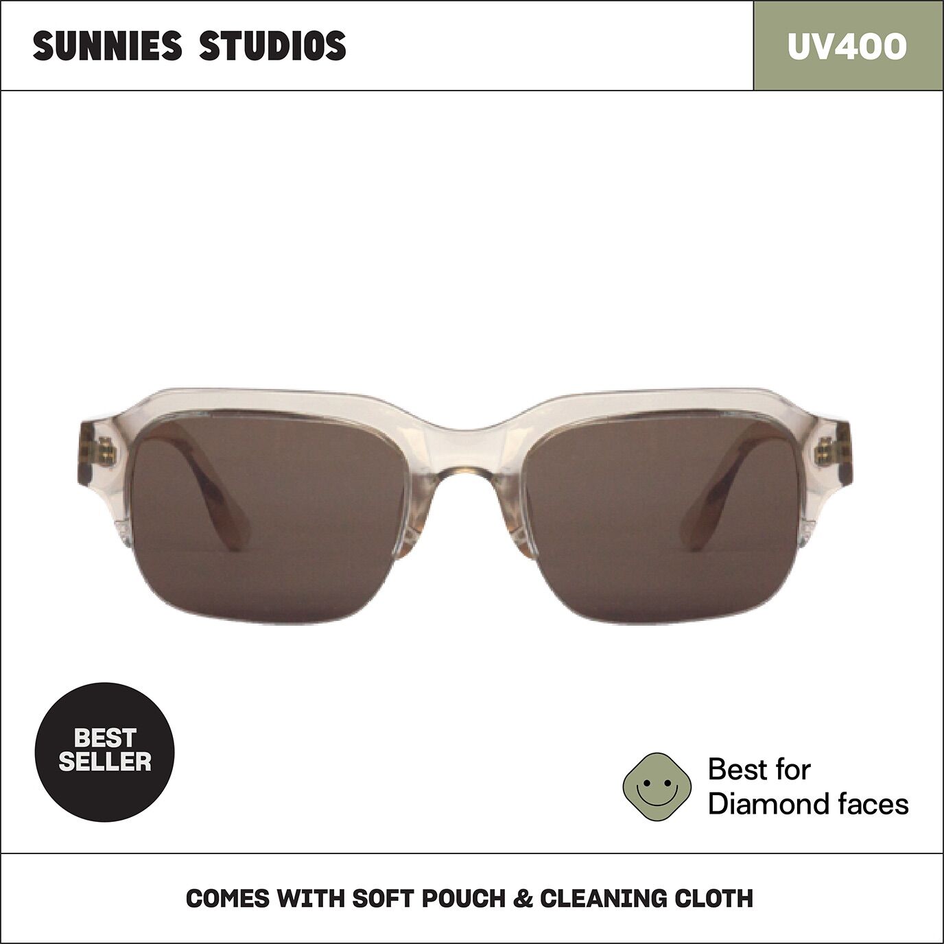 (HOT)Kính Mát Sunnies Studios Milton