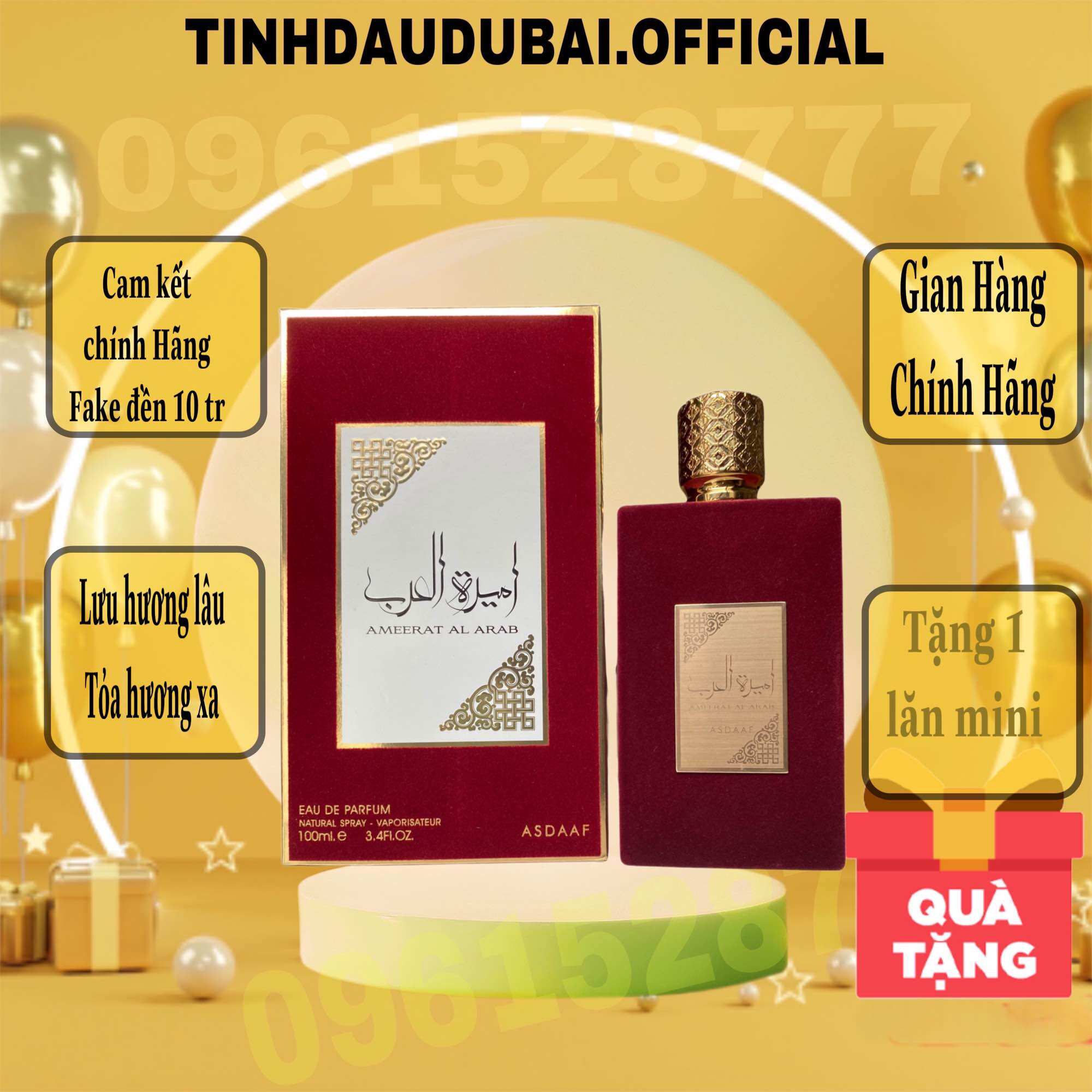 Nước hoa dubai nữ ameerat al arab 100ml fullseal