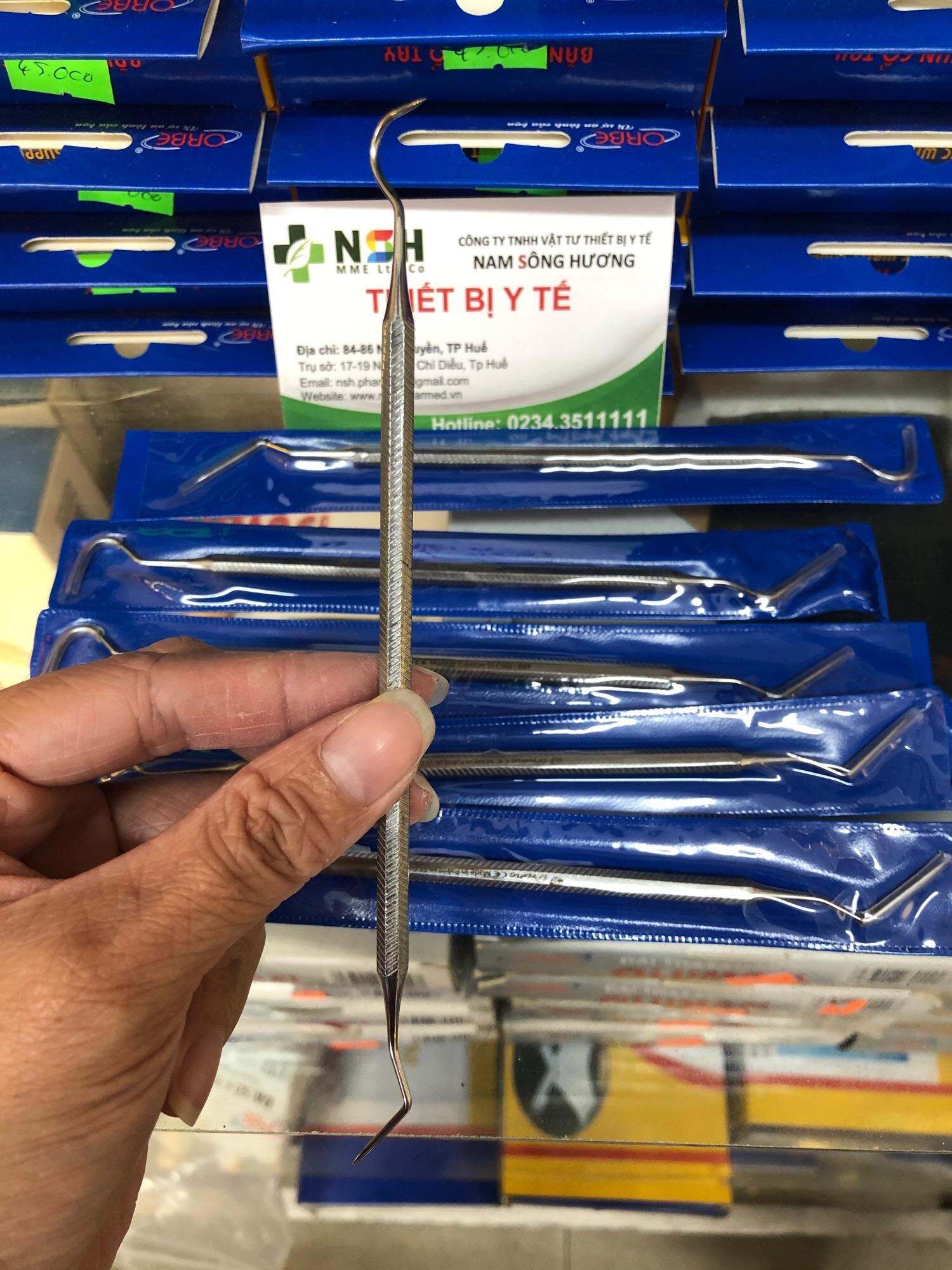 THÁM CHÂM NHA KHOA THÁM TRÂM RĂNG,THÁM CHÂM RĂNG MIỆNG,CÂY ĐÈ MÍ DỤNG CỤ TRONG PHẪU THUẬT NHẤN MÍ, CẮT MÍ Thám trâm nha khoa-Đồ khám răng cây thám trâm