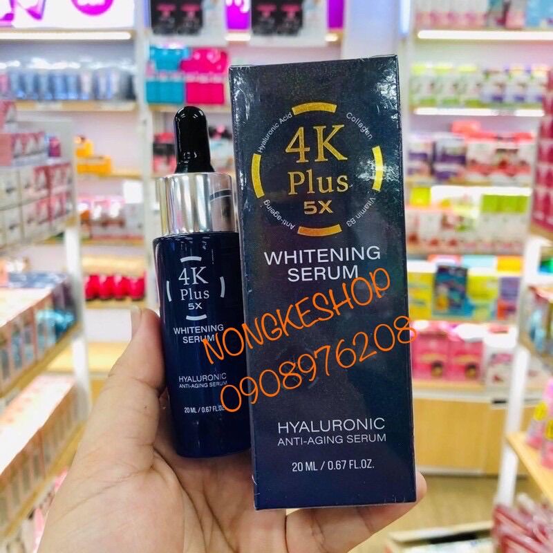 [HCM]Serum 4K dưỡng trắng da Thái Lan