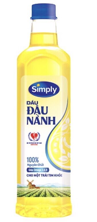 Dầu ăn đậu nành Simply 1l