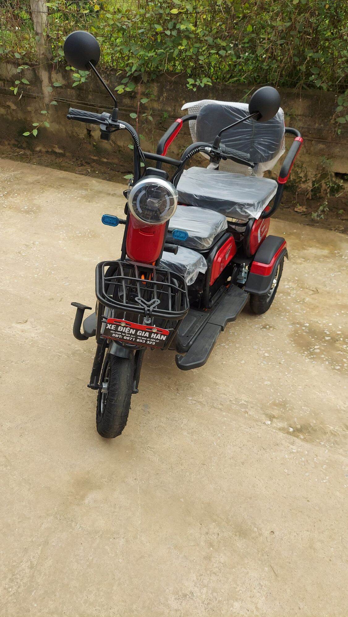 xe điện ba bánh 16.500.000 hàng nhập khẩu nguyên chiếc thông tin 097 185