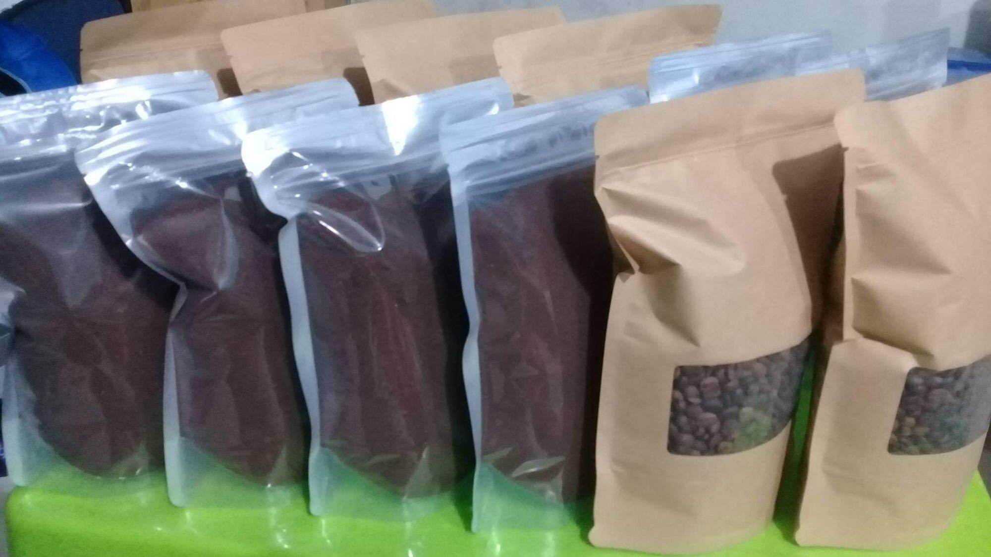 hạt cafe robusta (500gr rang vừa)