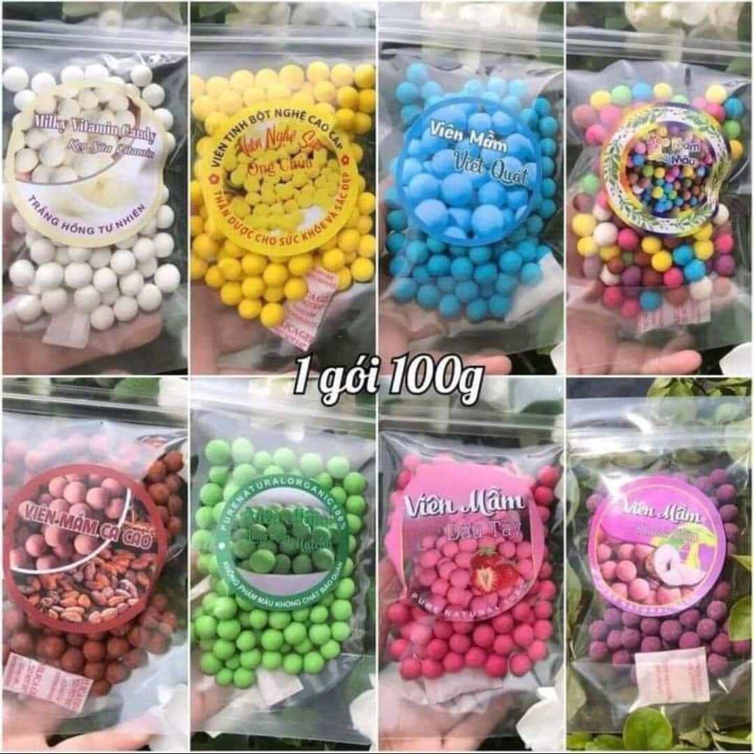 Gói 100gam kẹo mầm đậu nành