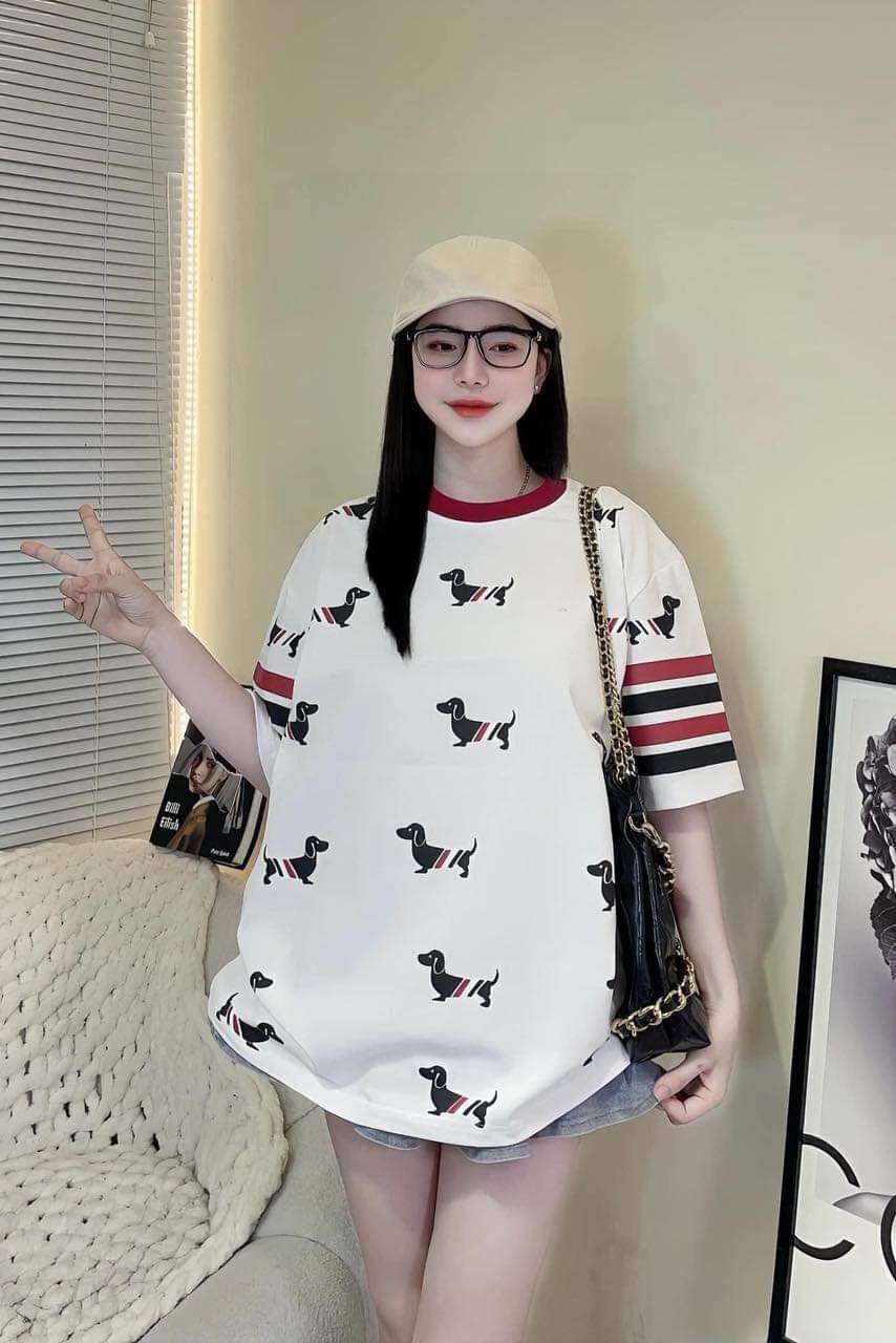 Áo Thun Unisex Form Rộng, Chất Cotton Mặc Mềm
