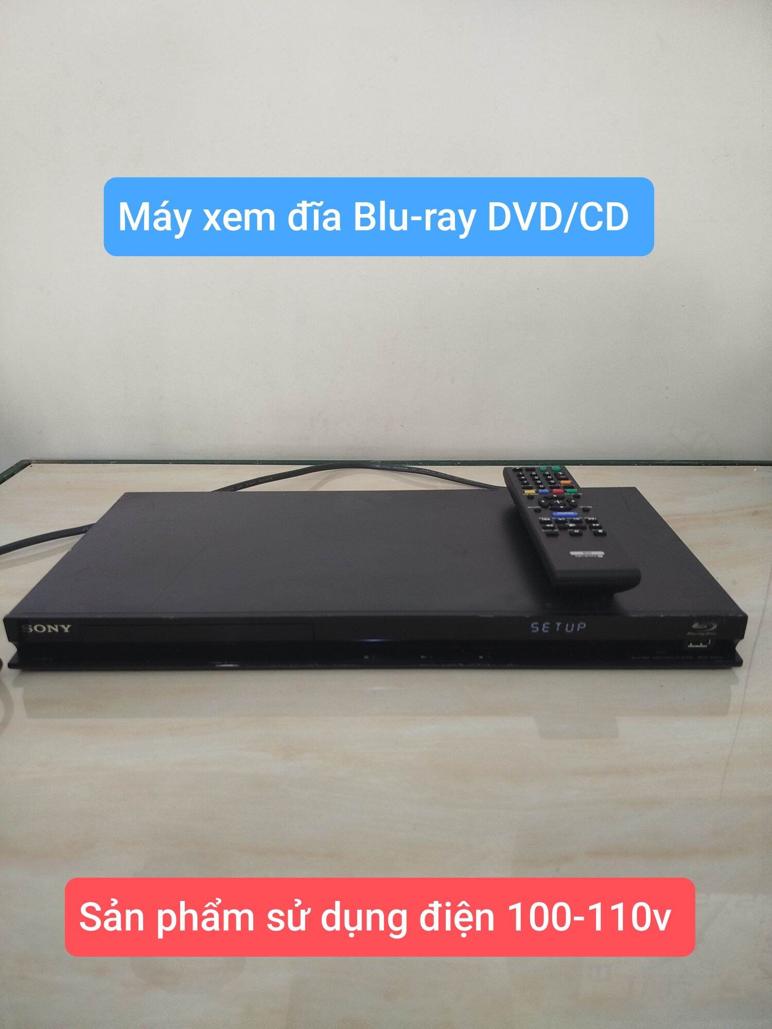 Máy xem đĩa Blu-ray DVD/CD SONY BDP-S370, hàng si Nhật