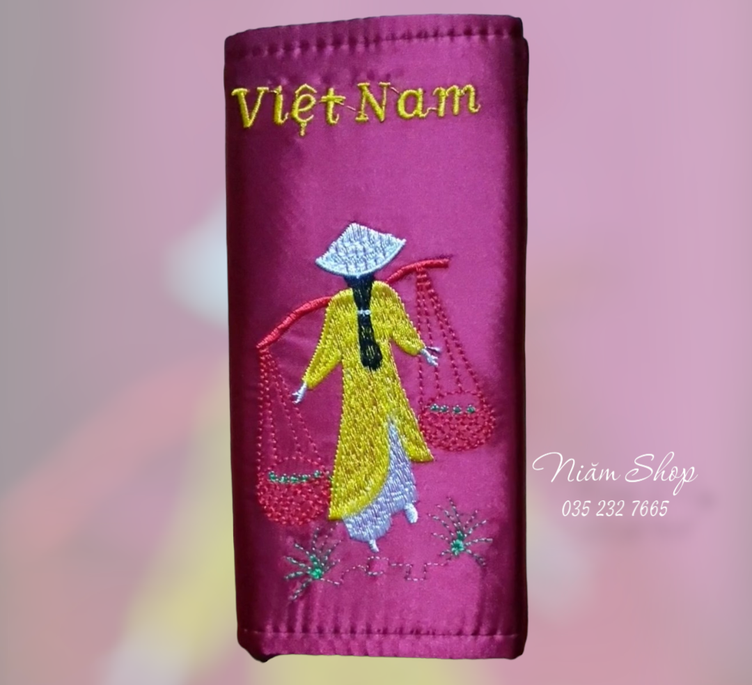 ✨ ví dài thổ cẩm - thêu ✨
