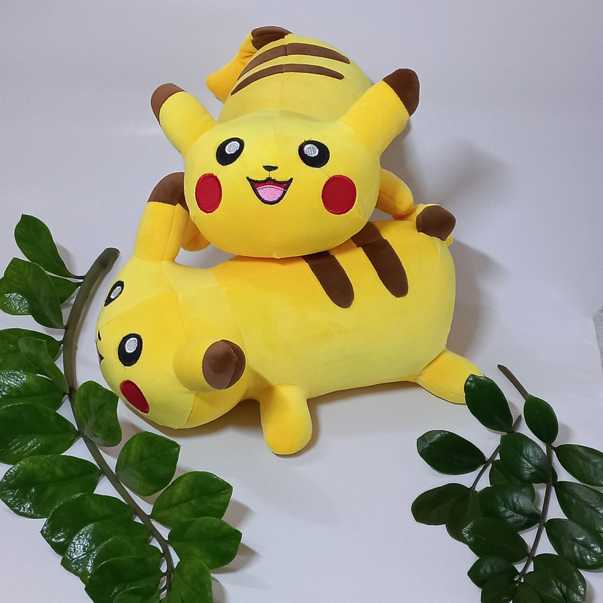 Gấu Bông PiCaChu Nằm, Thú Nhồi Bông BoKeMon