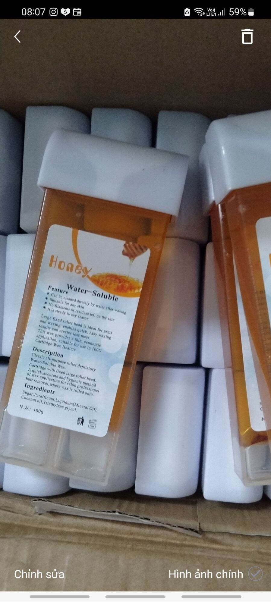 Tuýp Sáp Wax Lông Nóng Có Đầu Lăn