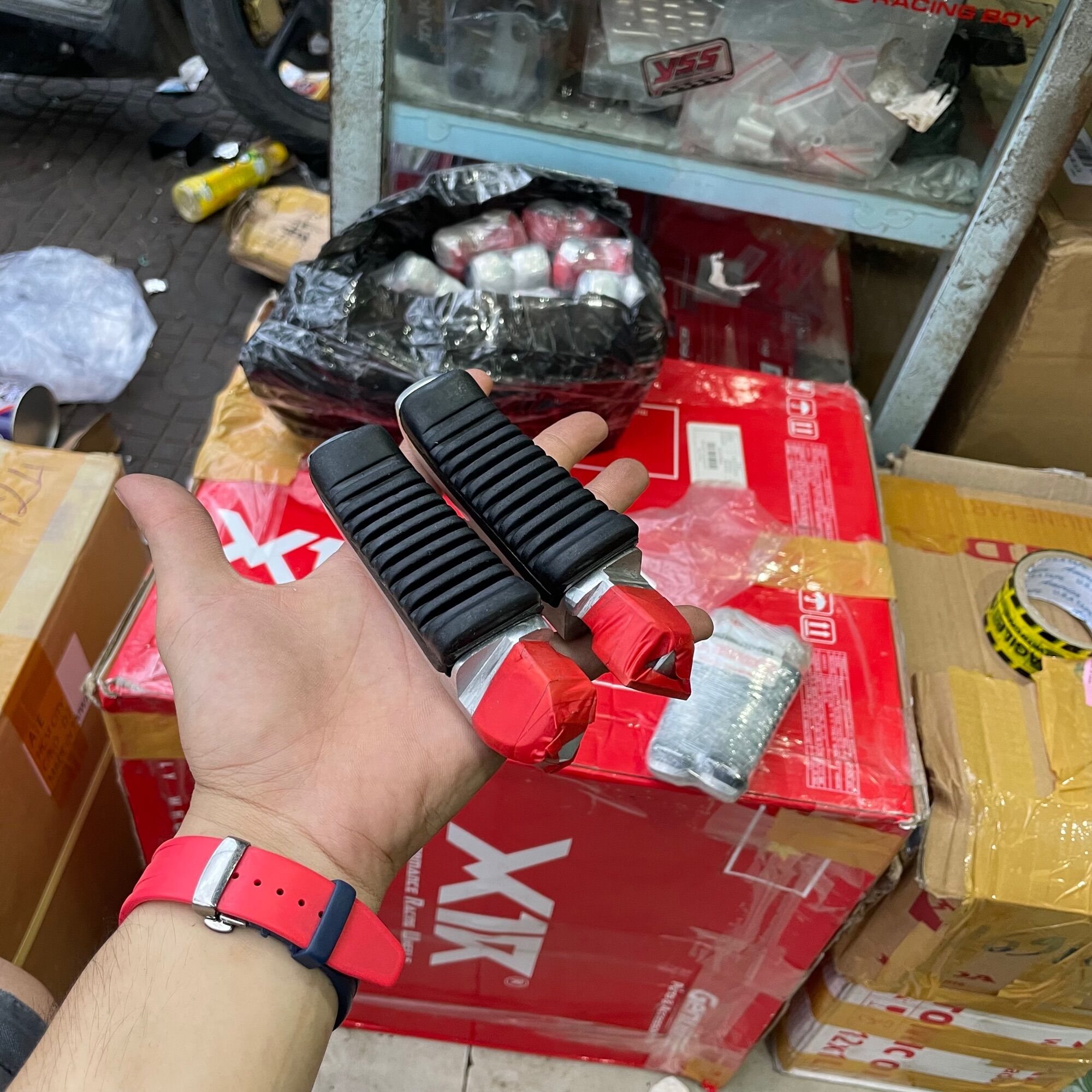 Gác Chân Suzuki TikTok Mod Honda