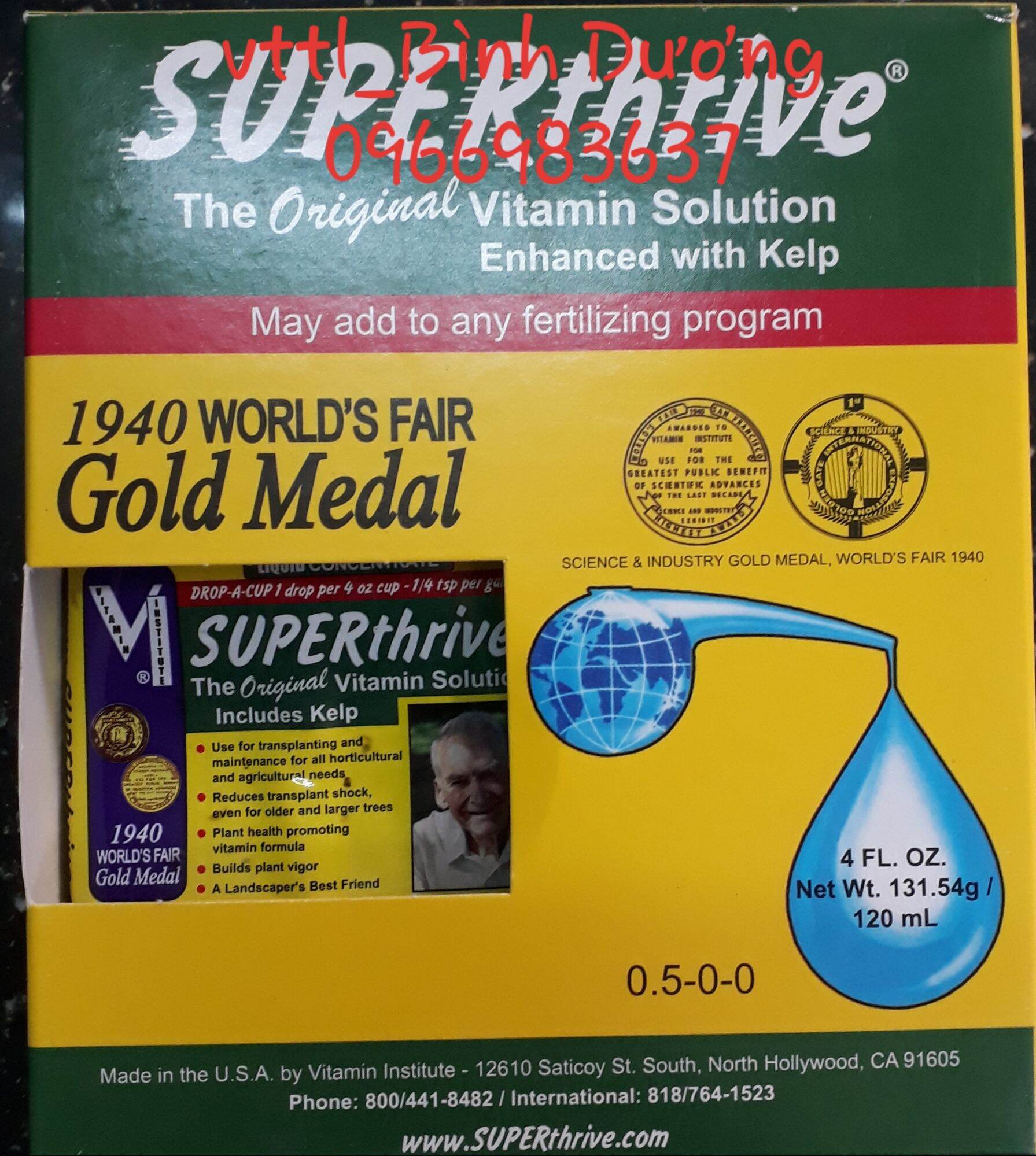 Supper thrive 120ml nhập khẩu Mỹ