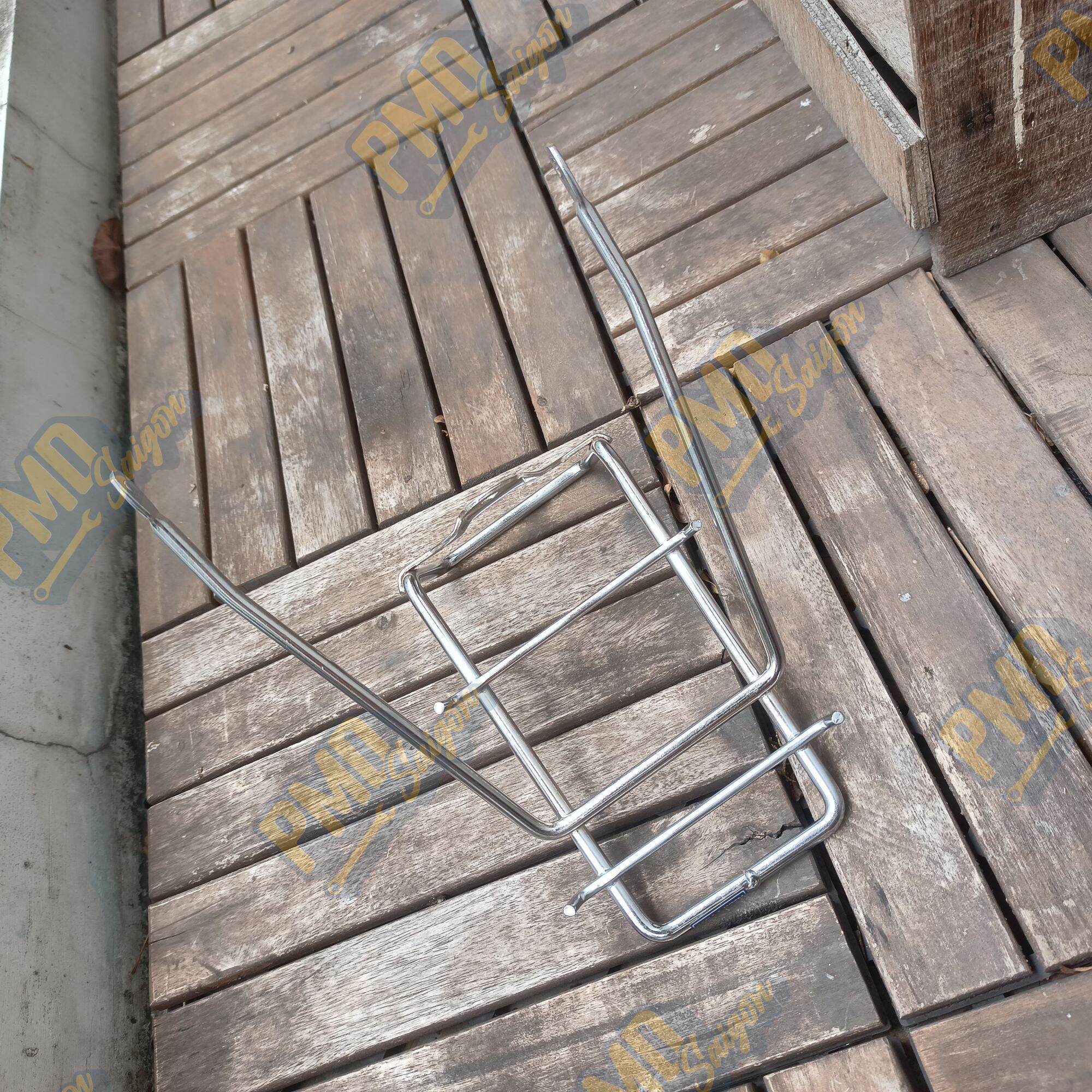 Baga mũi ( baga trước) cho xe cub đời cũ inox và sắt xi