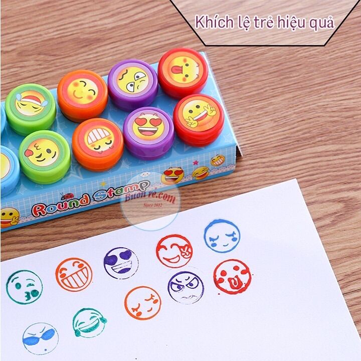 Vỉ 10 dấu mặt cười 25k