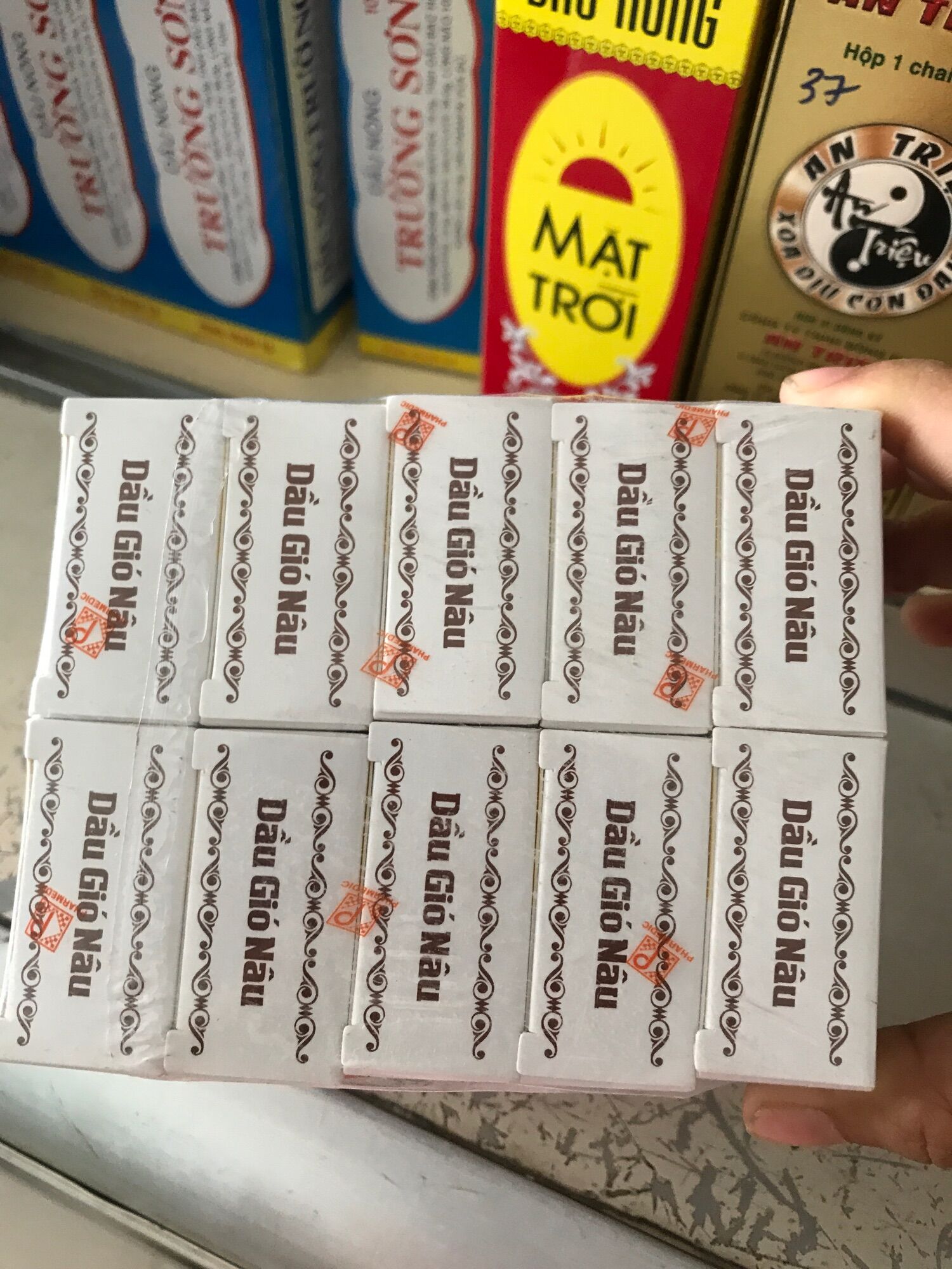 Dầu gió nâu chai 10ml