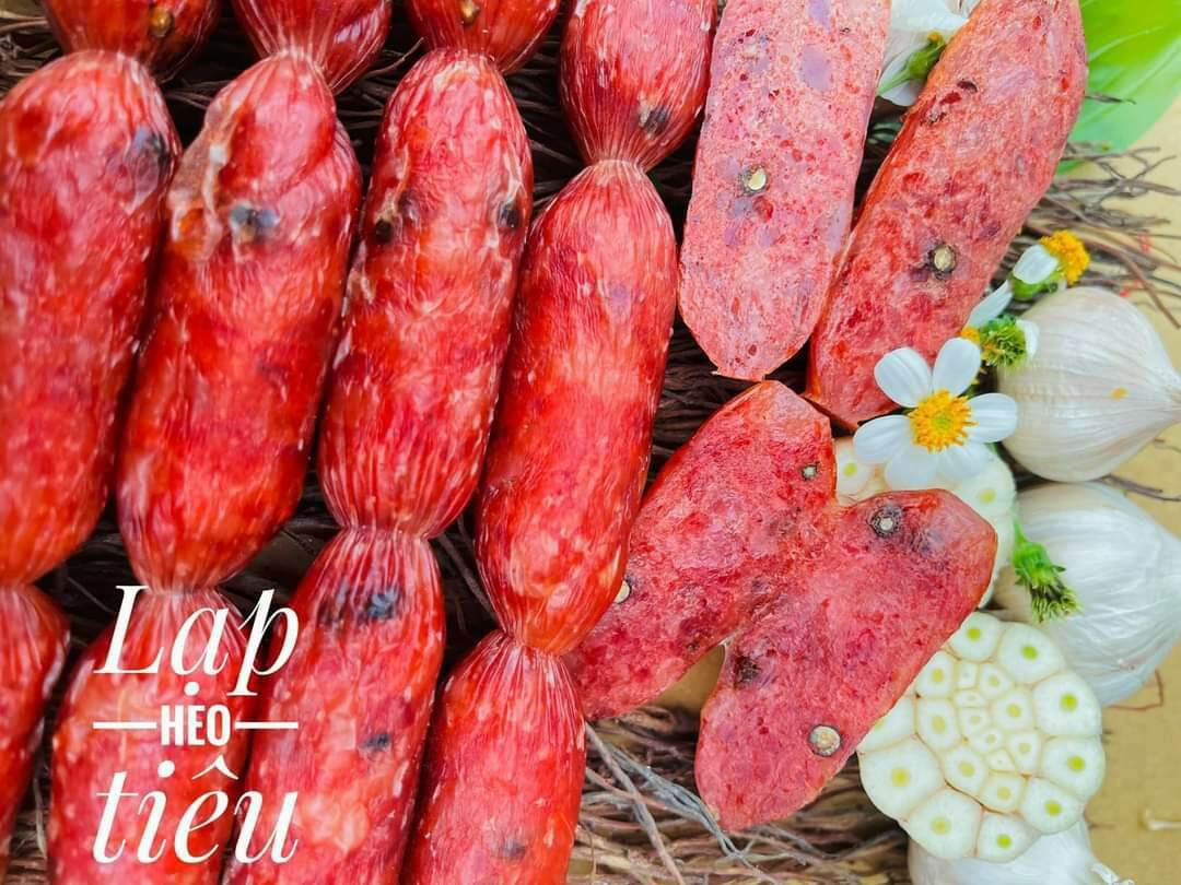 500gr Lạp xưởng thịt khô, ngon, nạc nhiều